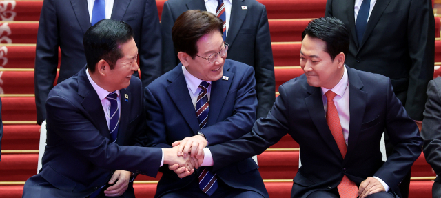 李, 장동혁·정청래에 