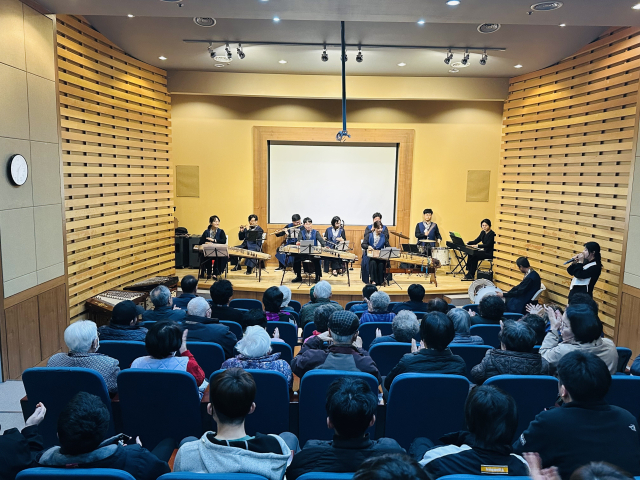 방짜유기박물관 공연 모습. 대구문화예술진흥원