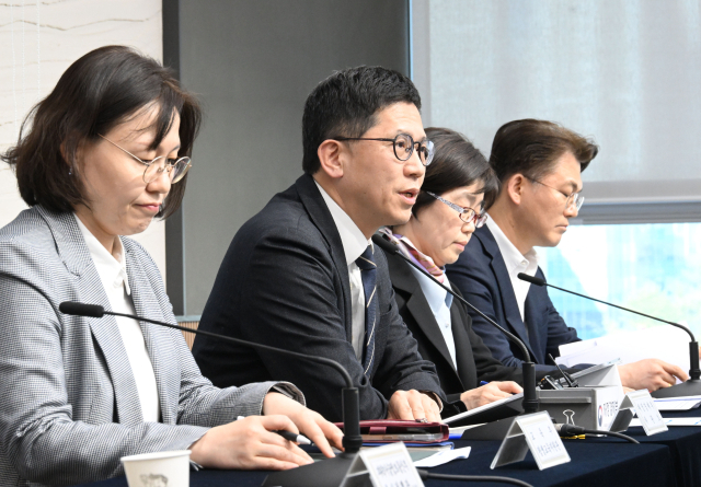 강기룡 재정경제부 차관보가 8일 오후 정부세종청사에서 