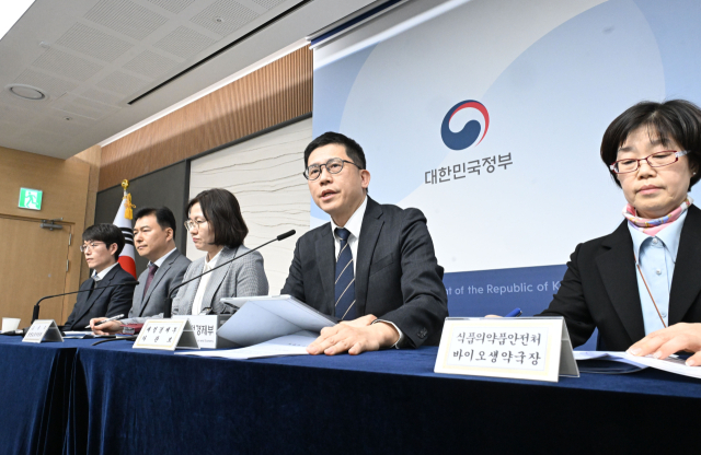 강기룡 재정경제부 차관보가 8일 오후 정부세종청사에서 