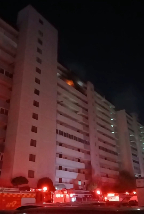 밤새 대구 동구 아파트서 