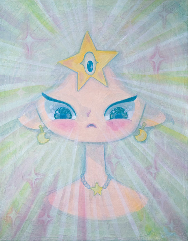 Wishes_46&times;36cm_Oil on canvas_2022