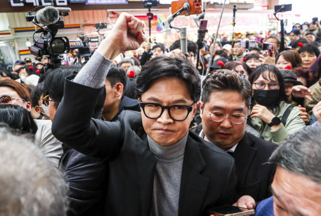 장동혁 방미에…한동훈 