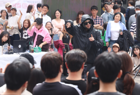 대구경북스트릿댄스협, 대구 동성로서 'LMS 댄스 버스킹' 