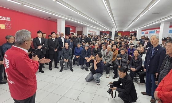 김학동 예천군수 예비후보, 형식 파괴 개소식…성과 중심 3선 도전 본격화