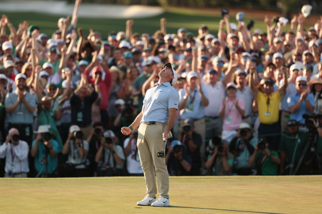 로리 매킬로이가 13일 미국 조지아주 오거스타에서 열린 