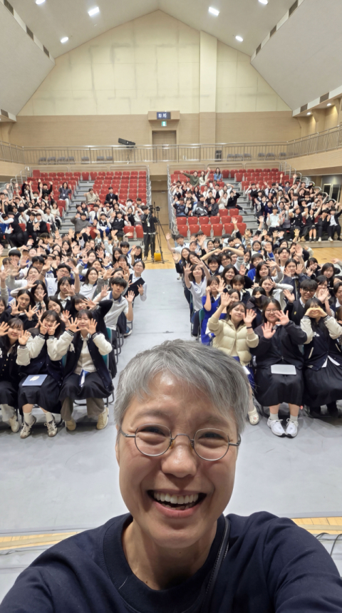가수 이은미 대구가톨릭대 석좌교수, 경북예고에서 마스터클래스 개최