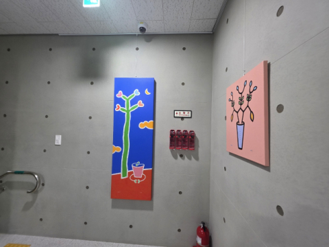 바쁜 일상 속 잠깐의 쉼표, 산업단지에서 만나는 그림 한 점