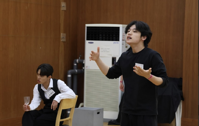 전국청소년연기경연대회 예선 모습. 대경대 제공