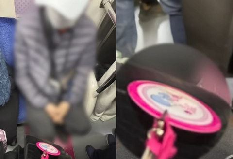 임산부에 배려석 양보않고 