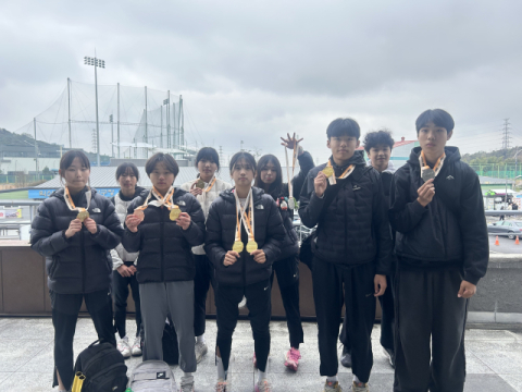 경북 칠곡 북삼중 육상부…익산 보석배 2026 전국 육상경기대회 휩쓸어 