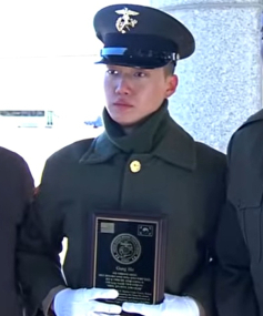 박정희 장손, 해병대 최전방서 복무 