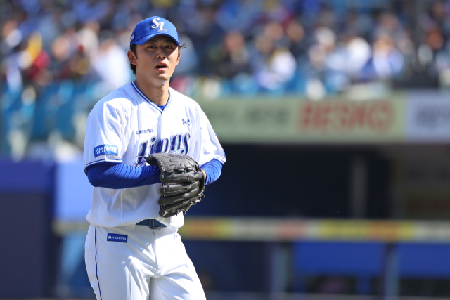 삼성 라이온즈의 미야지 유라. 삼성 제공