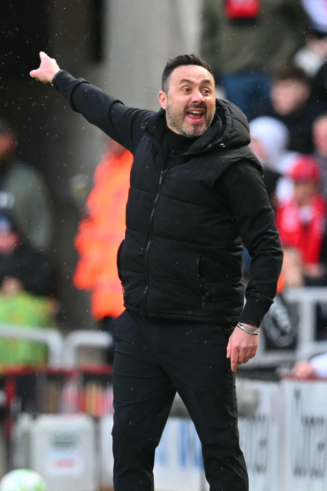 토트넘의 새 사령탑 로베르토 데 제르비 감독이 12일 영국에서 열린 EPL 32라운드 선덜랜드와의 원정 경기 도중 작전을 지시하고 있다. AFP 연합뉴스