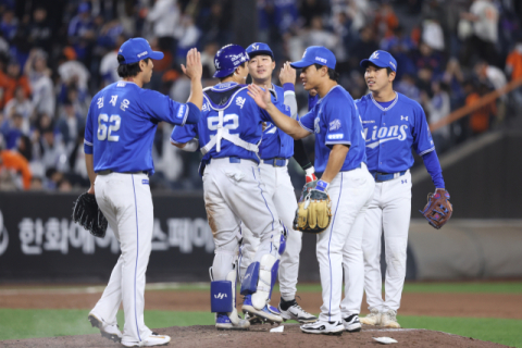 삼성 라이온즈, 한화에 역전극 쓰며 4연승