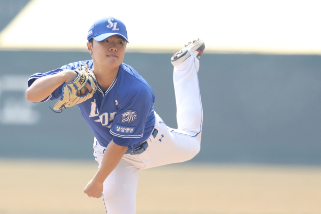 삼성 라이온즈의 이승현. 삼성 제공