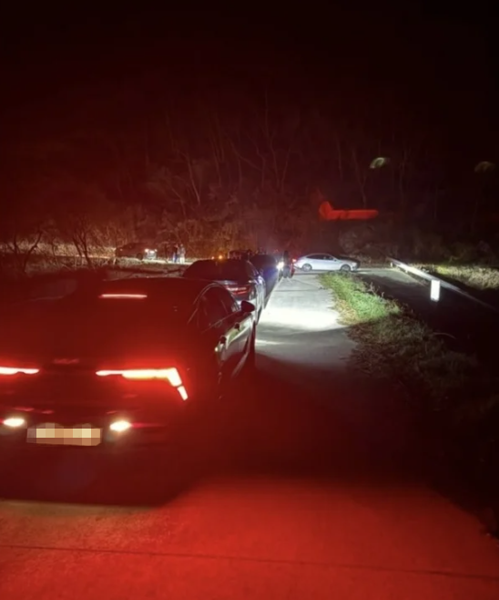 충청남도 예산 살목지 새벽 풍경. 온라인 커뮤니티 갈무리