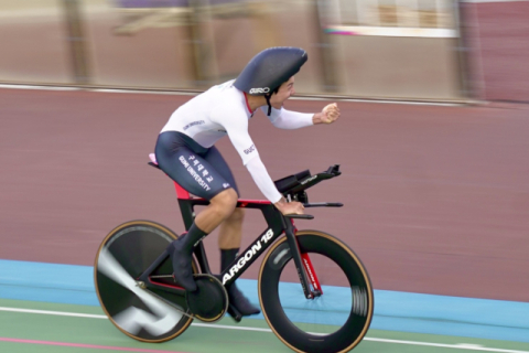 구미대 홍영택, 전국사이클대회서 대회 신기록 수립