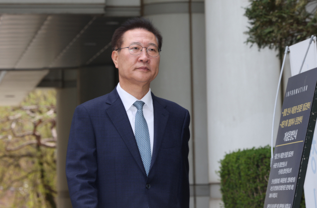 박성재 전 법무부 장관이 31일 서울 서초구 서울중앙지법에서 열린 이종섭 전 국방부 장관의 