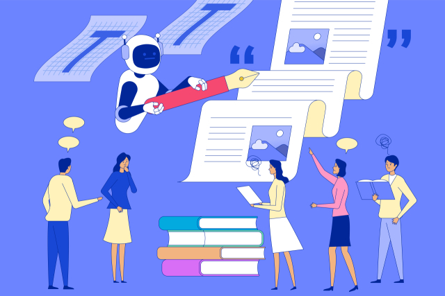 소설 관련 일러스트. 클립아트 코리아