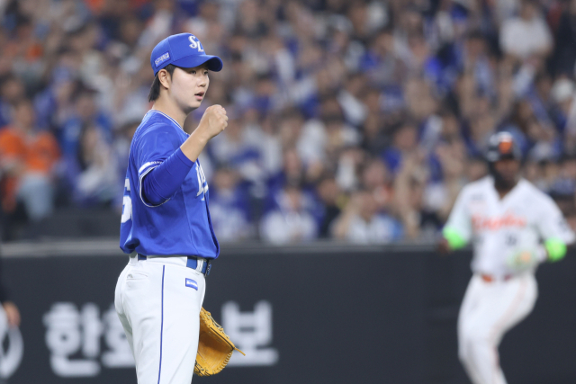 '신인 장찬희 역투' 삼성 라이온즈의 5연승과 단독 선두 견인