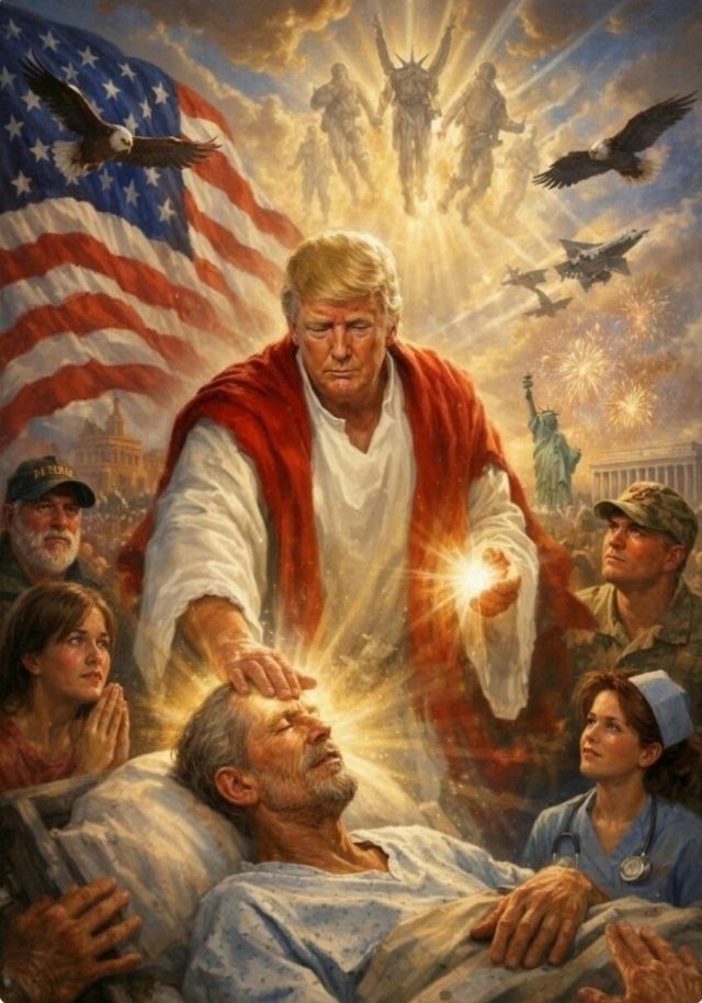 A post on U.S. President Donald Trump\
