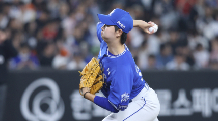 '신인 장찬희 역투' 삼성 라이온즈 5연승·단독 선두 견인