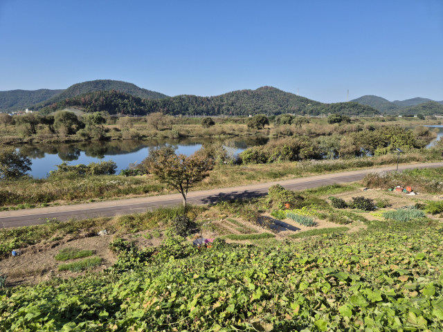 최근 기후에너지환경부 주관 하천환경 개선 공모사업에 최종 선정된 금호강 서재·세천지구. 달성군 제공.