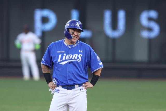 삼성 라이온즈의 최형우. 삼성 제공