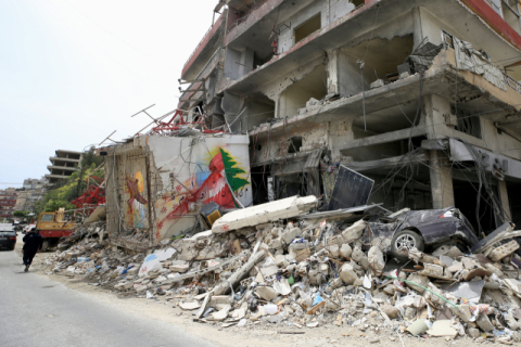 구조 중이던 구급대원 사망…레바논 