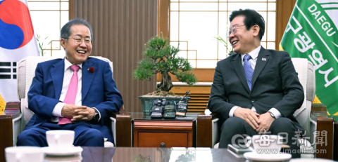 홍준표, 17일 李대통령과 오찬…