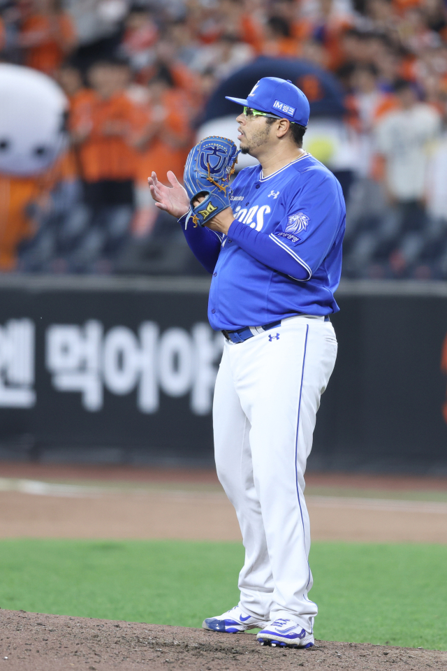 삼성 라이온즈의 아리엘 후라도. 삼성 제공