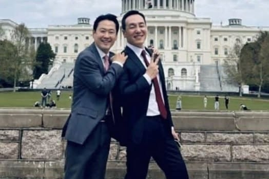 장동혁, 김민수와 귀국 3일 연기…