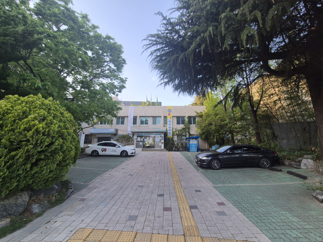 주요 도시계획시설로 지정된 부지. 이곡1동 행정복지센터 뒤편 