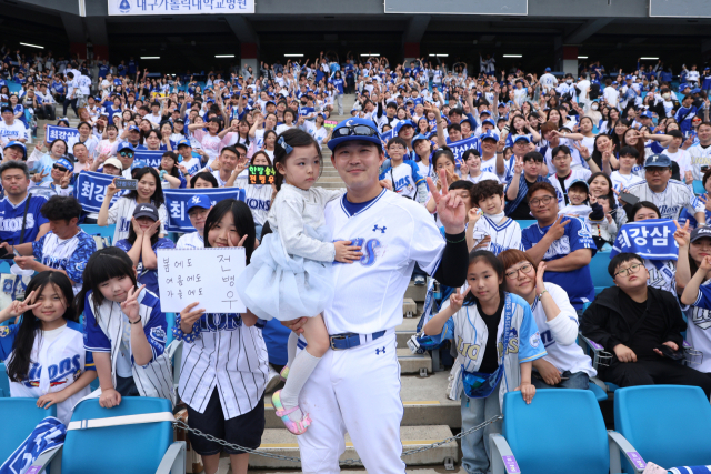 삼성 라이온즈의 전병우. 삼성 제공