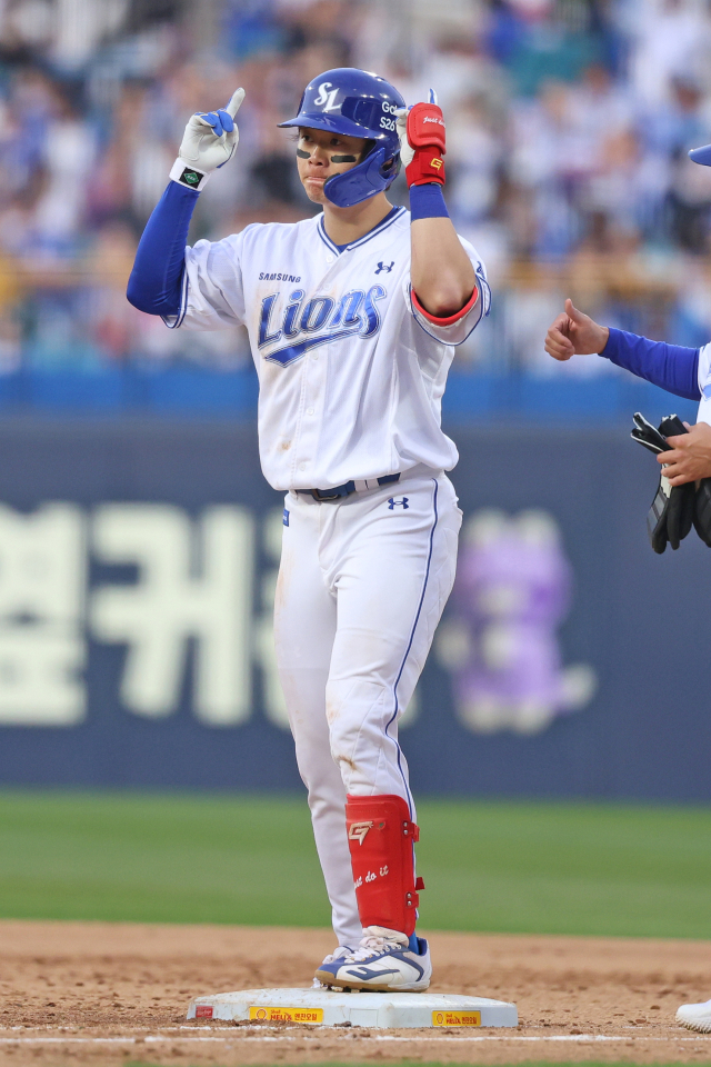 삼성 라이온즈의 박승규. 삼성 제공