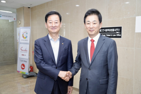 최은석 국회의원, 유영하 대구시장 경선후보 격려 방문