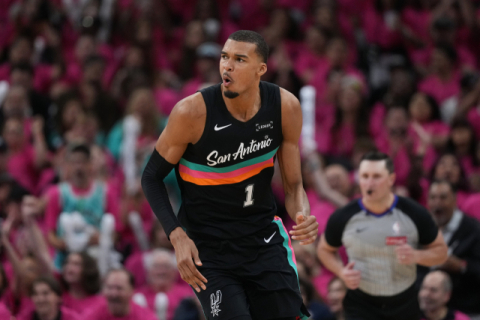 NBA 웸반야마, 만장일치 '올해의 수비 선수'