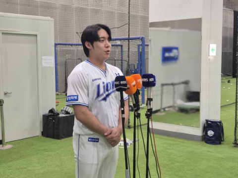 태도 논란 빚은 삼성 라이온즈의 원태인, 공식 사과