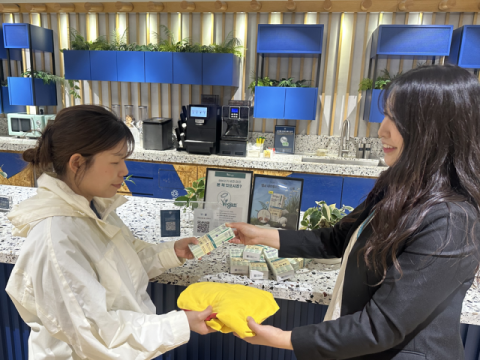 지구의 날 맞아 동아제약 템포, 공유오피스 연계 자원순환 캠페인 진행