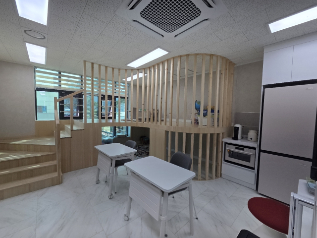 경북교육청이 추진하고 있는 특수학급 공간 혁신 사업으로 리모델링 된 교실의 모습. 경북교육청 제공