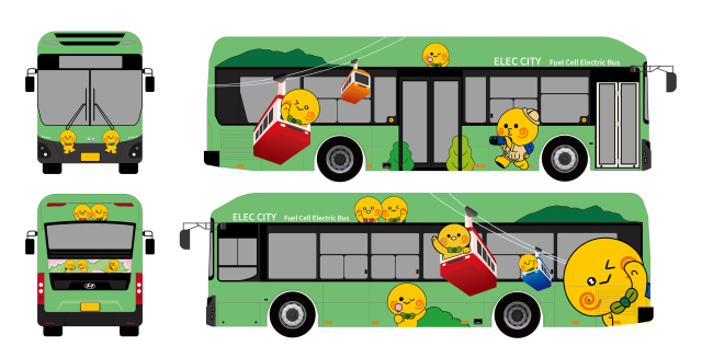 경북 구미시가 시 대표 관광 캐릭터인 