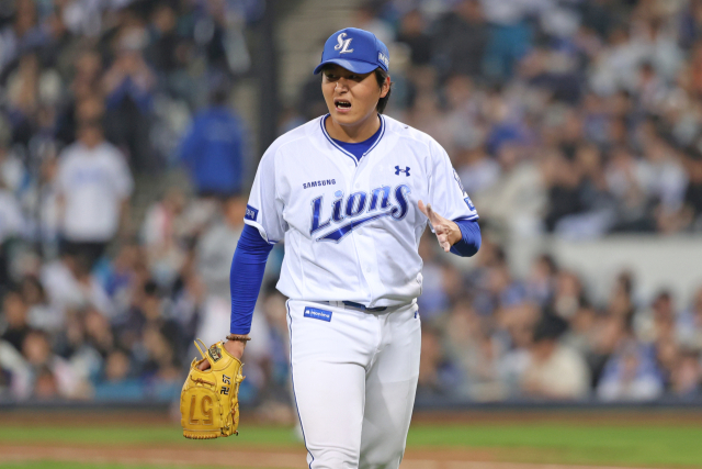 삼성 라이온즈의 이승현. 삼성 제공