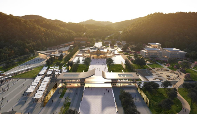 K-베트남 밸리 지역특화발전특구 구상안. 봉화군 제공