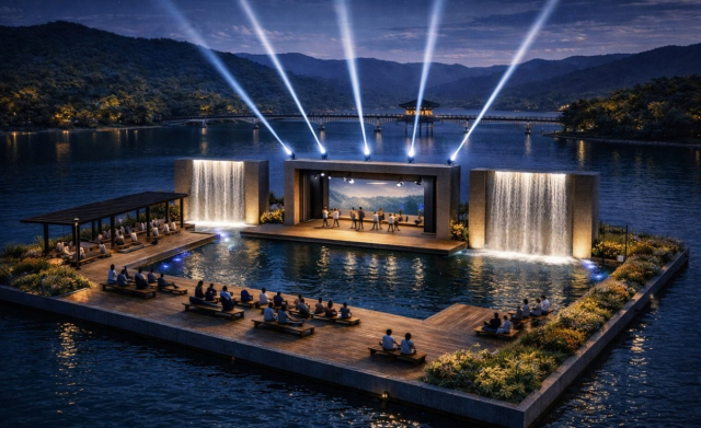 [지선 레이더]권기창 예비후보, '체류형 관광전략 핵심, 수상공연장 조성'