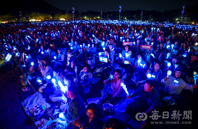 25일 대구 달서구 두류공원 코오롱야외음악당에서 열린 