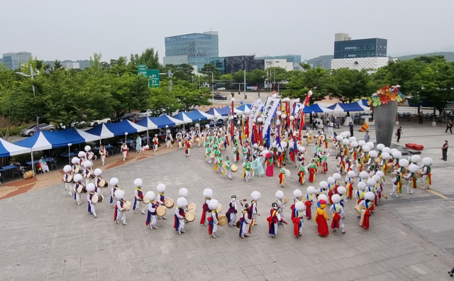 대구풍물큰잔치 모습. 대구풍물연합회