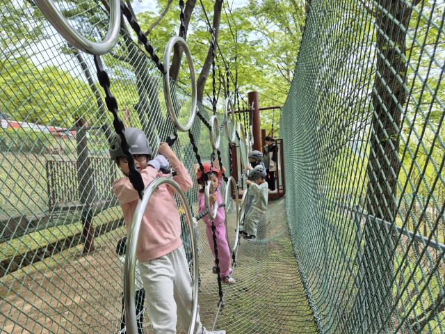 대구팔공산수련원은 체육체험학습장에서 