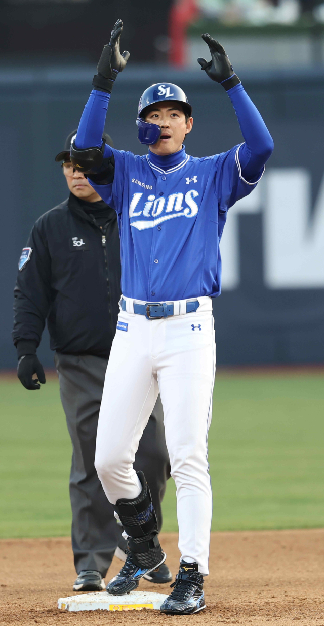 삼성 라이온즈의 구자욱. 삼성 제공