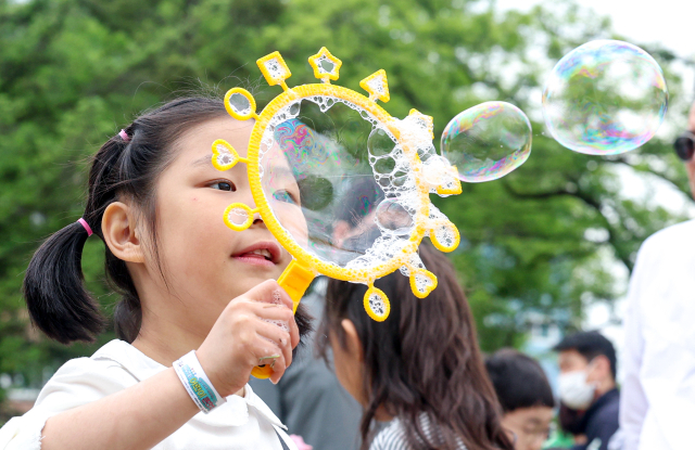 지난해 5월 5일 대구시와 대구시교육청, 매일신문사 공동 주최로 어린이세상 일원에서 열린 